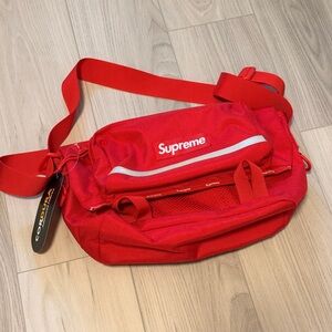 Supreme Vibrant Red Belt Bag
